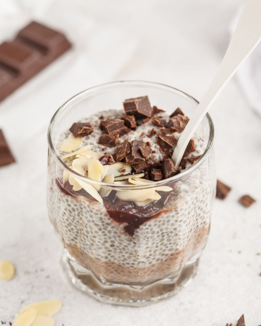 Overnight Chocolate Chia Pudding