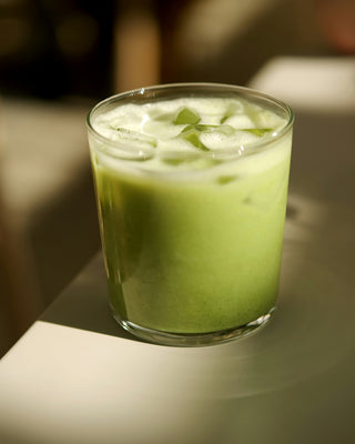 Collagen Vanilla Matcha Latte