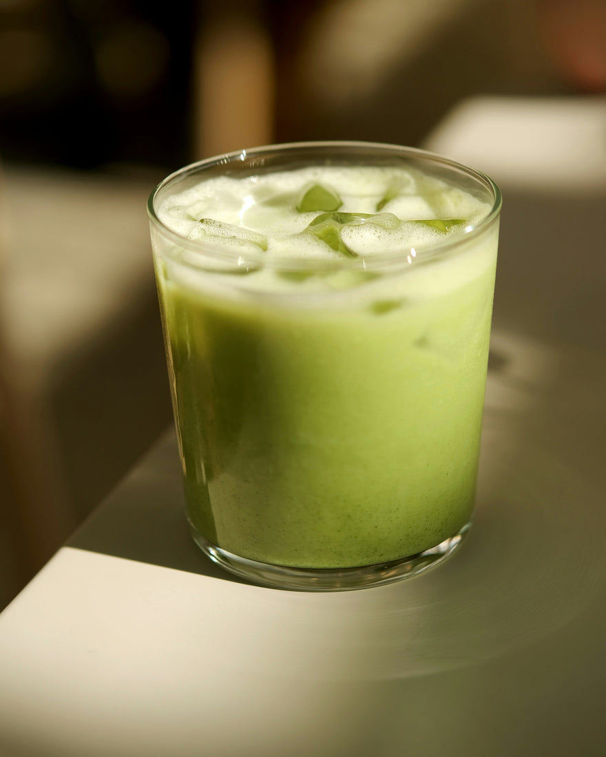Collagen Vanilla Matcha Latte