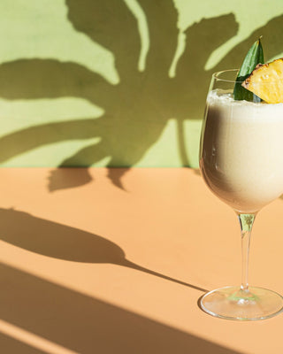 MANGO AND PINEAPPLE VIRGIN PINA COLADA SMOOTHIE RECIPE